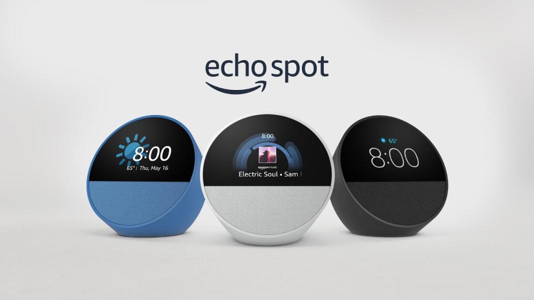 PARLANTE INTELIGENTE ECHO SPOT 1ER GENERACION AMAZON