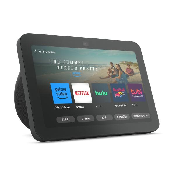 PARLANTE INTELIGENTE ECHO SHOW 8 3RD GENERACION AMAZON NEGRA