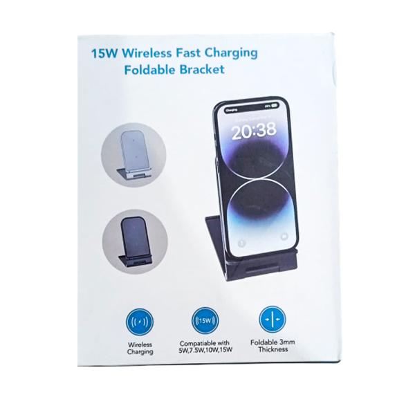 Cargador inalámbrico Y58 gris