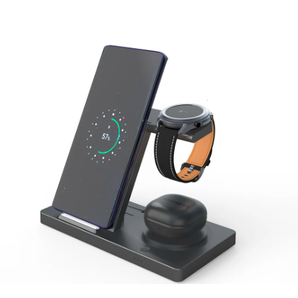 Cargador inalámbrico T268A negro